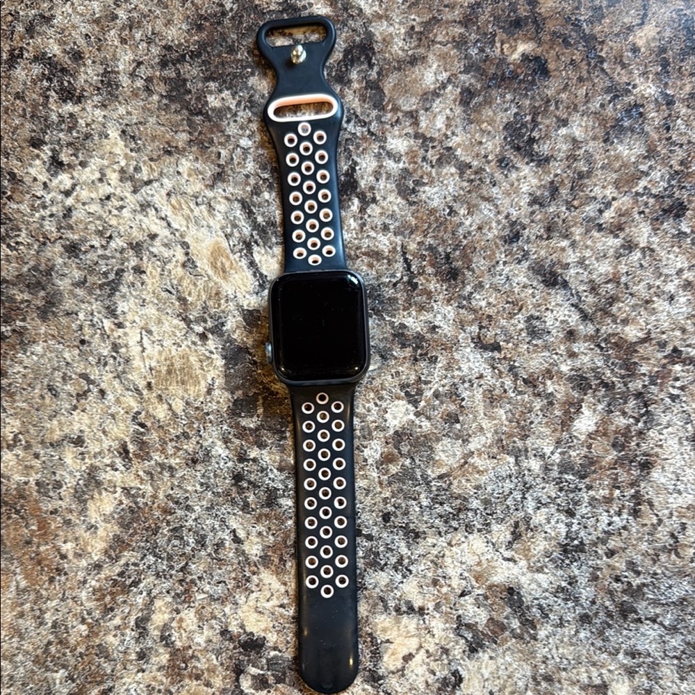 Black and Gold Smartwatch